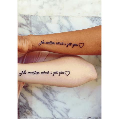 no matter when tattoo|symbols for friendship tattoos.